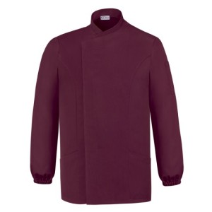 EgoChef Σακάκι Unisex PETER με Λάστιχο στα Μανίκια Μπορντό
