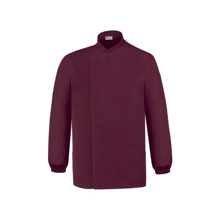 EgoChef Σακάκι Unisex PETER με Λάστιχο στα Μανίκια Μπορντό