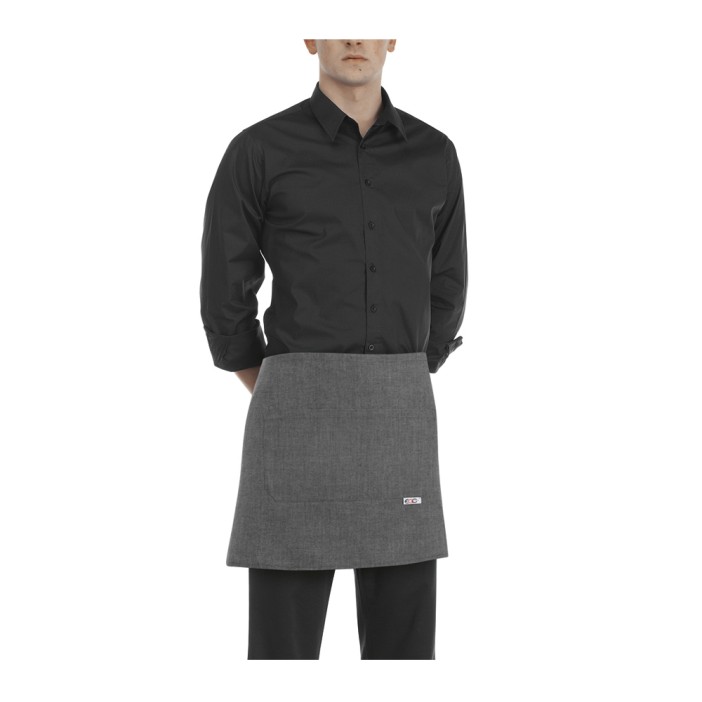 EgoChef Ποδιά Σερβιτόρου Grey Mix 40x70 cm Ego Chef