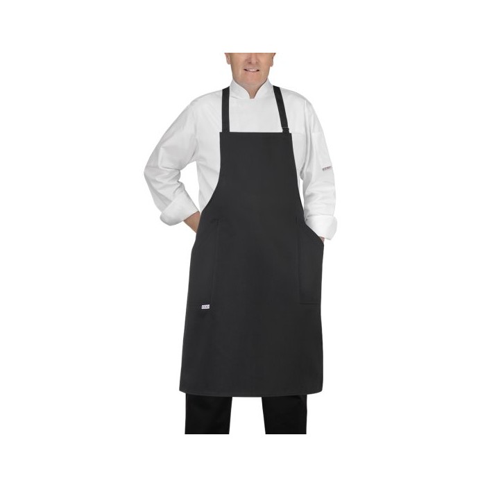 Ποδιά Egochef με Πλαϊνές Τσέπες 70x90 cm Μαύρο