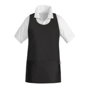 Poncho Egochef  με μεγάλο τσεπάκι One Size Μαύρο