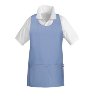 Poncho Egochef  με μεγάλο τσεπάκι One Size Γαλάζιο