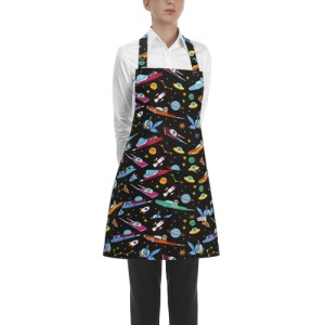 Ποδιά Σεφ Space Ολόσωμη Ρυθμιζόμενο Λαιμό 70x70εκ Ego Chef