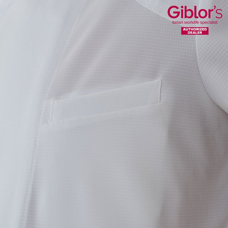 Σακάκι Σεφ Aron Λευκό Slim Fit - Τεχνολογία Sorona® 24P08G402