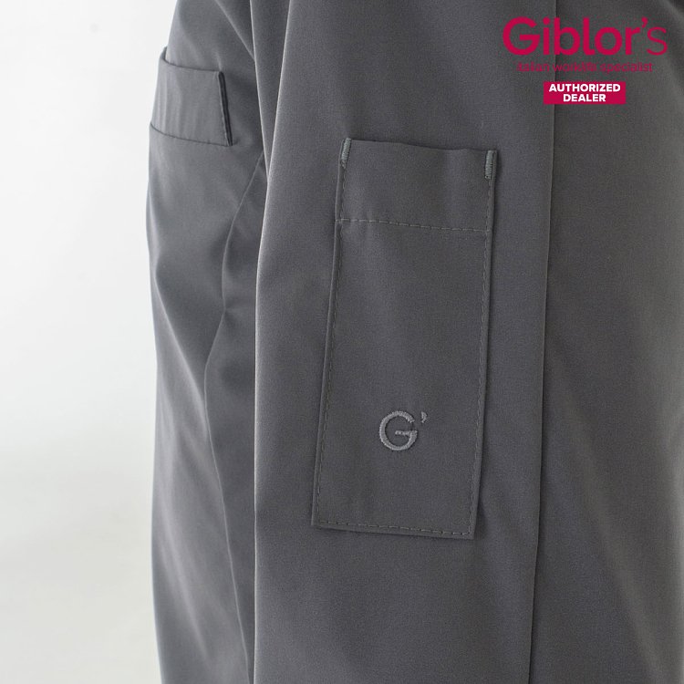 Σακάκι Σεφ Giorgio Slim Fit Γκρι Τεχνολογία Sorona® 24P08G961