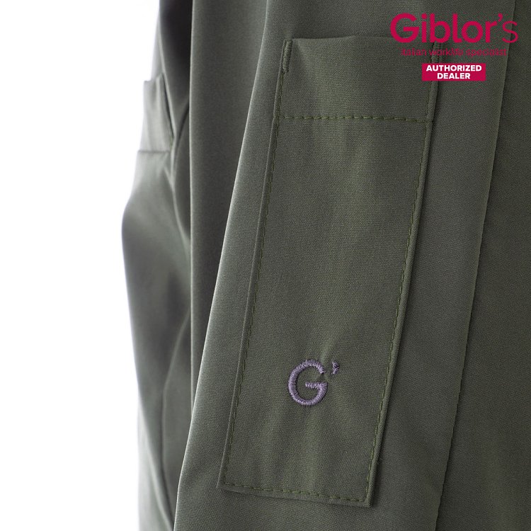 Σακάκι Σεφ Giorgio Slim Fit Χακί Τεχνολογία Sorona® 24P08G961