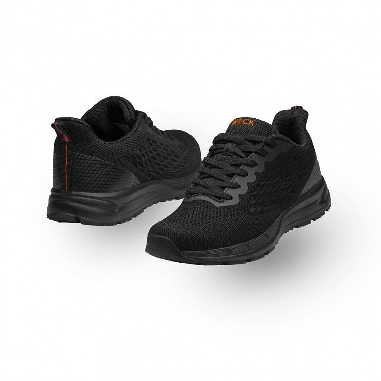 BREELITE Επαγγελματικά Sneakers για Ορθοστασία Aντιολισθητικά Μαύρο