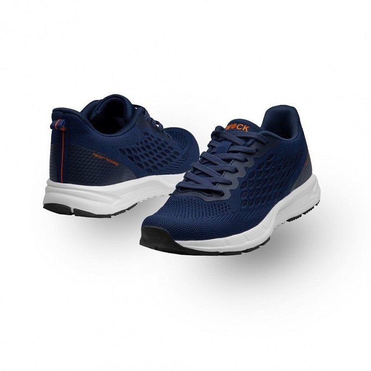BREELITE Επαγγελματικά Sneakers για Ορθοστασία Aντιολισθητικά Σκούρο Μπλε