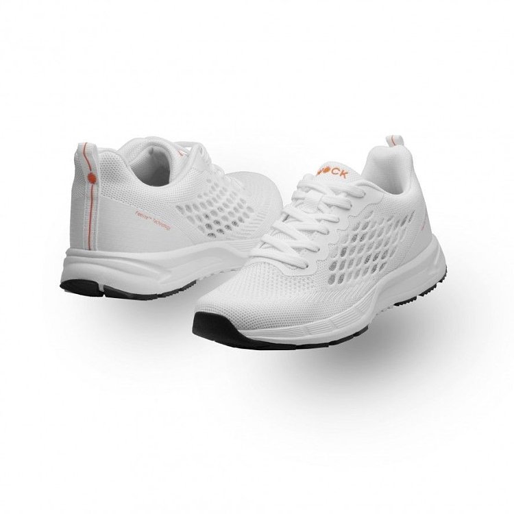 BREELITE Επαγγελματικά Sneakers για Ορθοστασία Aντιολισθητικά Λευκό
