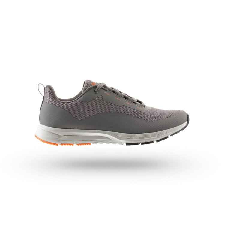 REBLAST Επαγγελματικό Sneaker με Αποσπώμενο Πέλμα Σκούρο Γκρι