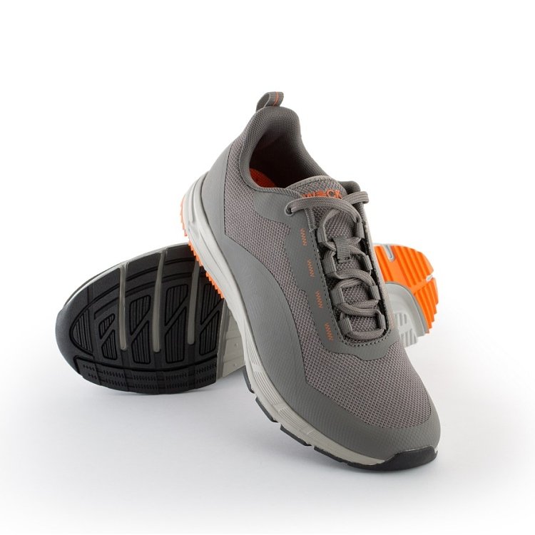 REBLAST Επαγγελματικό Sneaker με Αποσπώμενο Πέλμα Σκούρο Γκρι