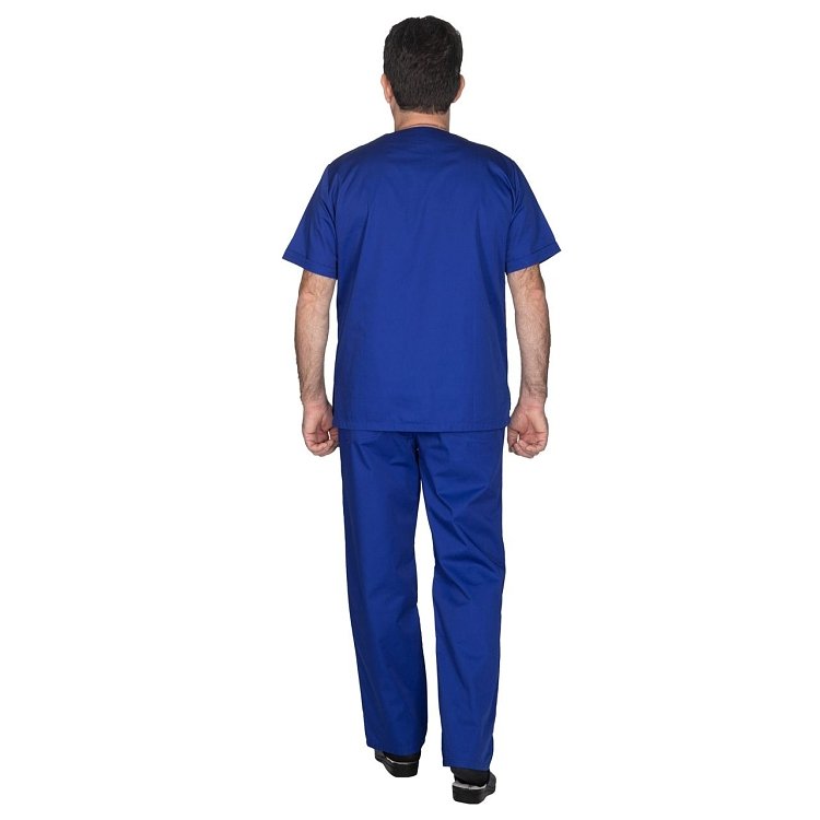 Unisex Σετ Ιατρική Στολή - Scrub Μπλε