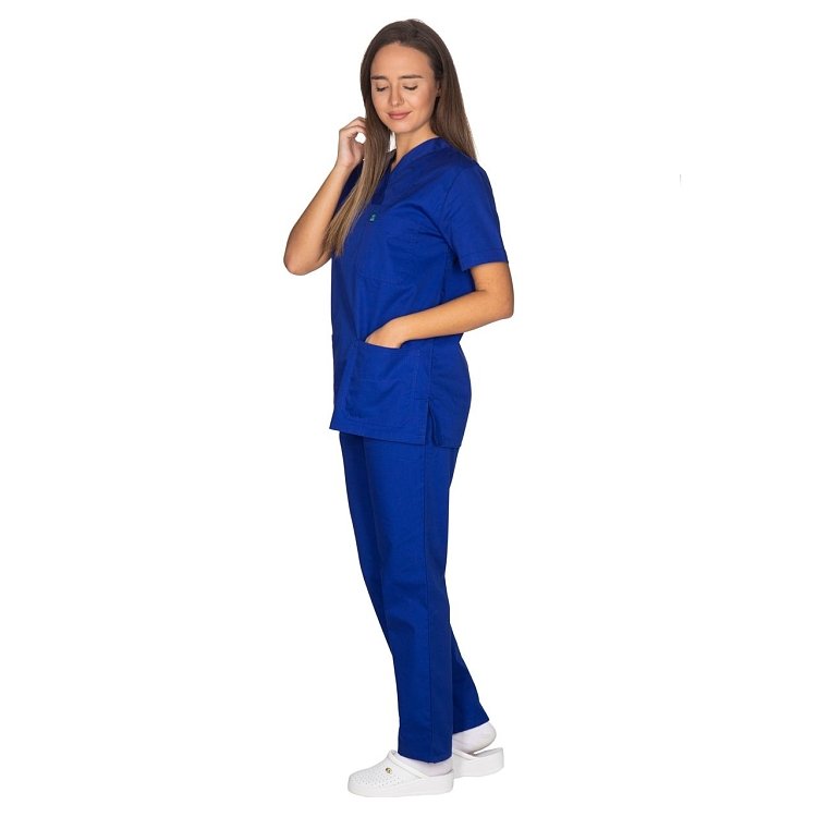 Unisex Σετ Ιατρική Στολή - Scrub Μπλε