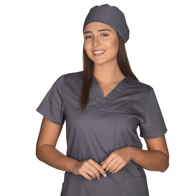 Ιατρικό Σκουφάκι Unisex Γκρι