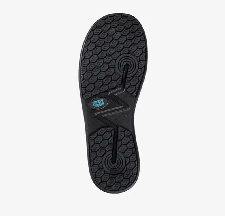Safety Jogger Αντιολισθητικό Αθλητικό Παπούτσι Εργασίας ESD Μαύρο