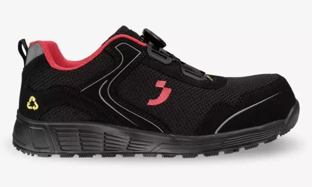 Safety Jogger Ecolobi Παπούτσι Ασφαλείας Χωρίς Μέταλλα Μαύρο