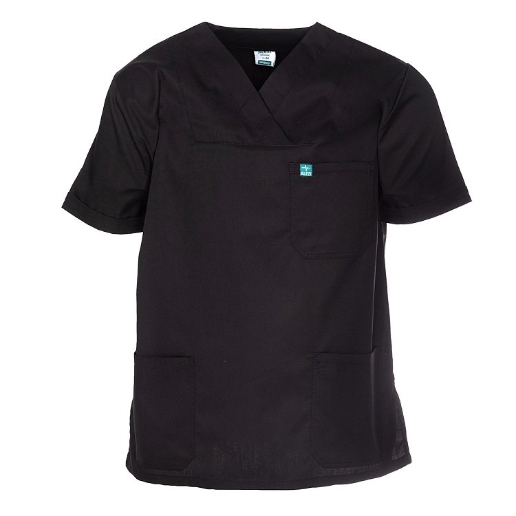 Unisex Σετ Ιατρική Στολή - Scrub Μαύρο