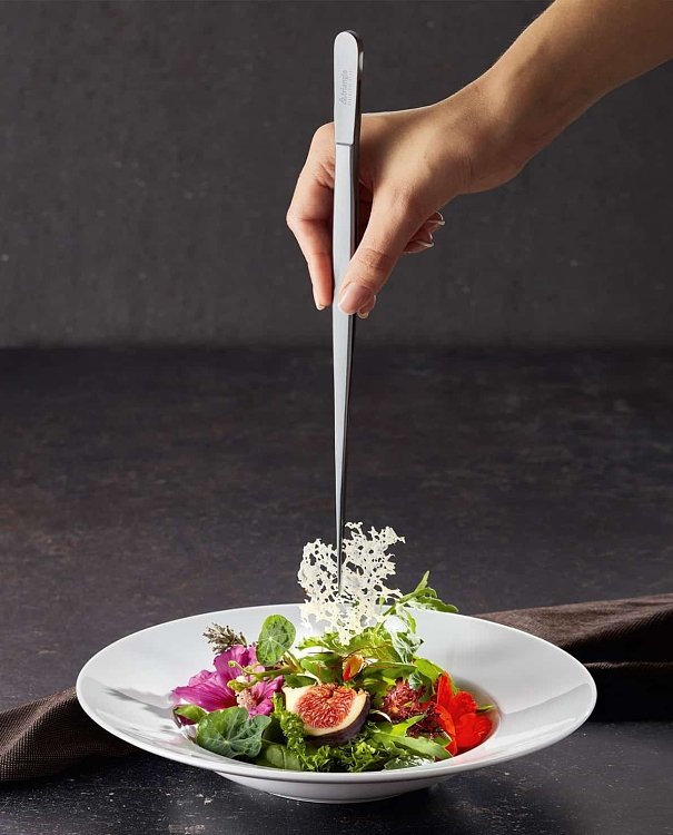 Λαβίδα degustation 30 εκ. με λεπτά άκρα