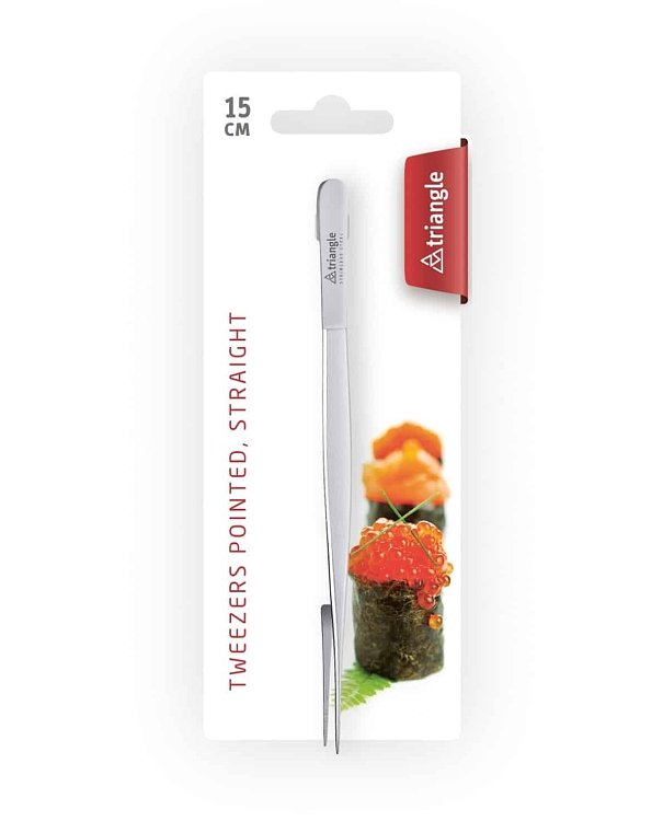 Λαβίδα degustation 15 εκ. με λεπτά άκρα
