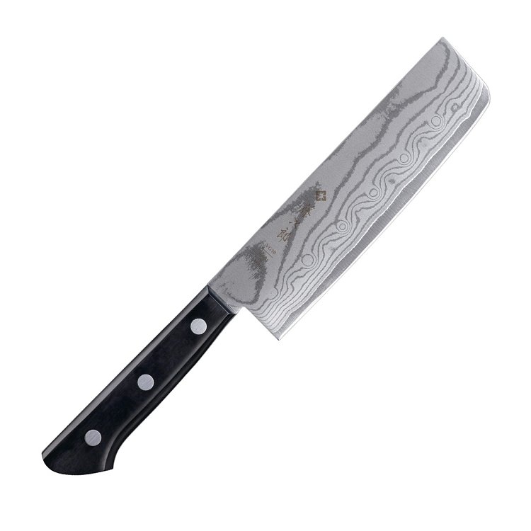 Μαχαίρι Nakiri 16.5 εκατ. από δαμασκηνό ατσάλι Basic Damascus