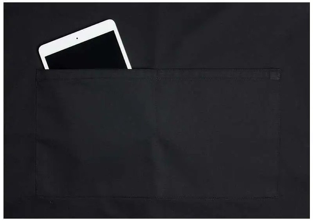 Ολόσωμη Ρυθμιζόμενη Ποδιά Μαύρη Συνθετική Basic