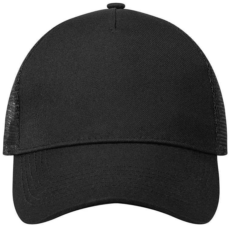 Καπέλο baseball δικτυωτό μαύρο συνθετικό Trucker