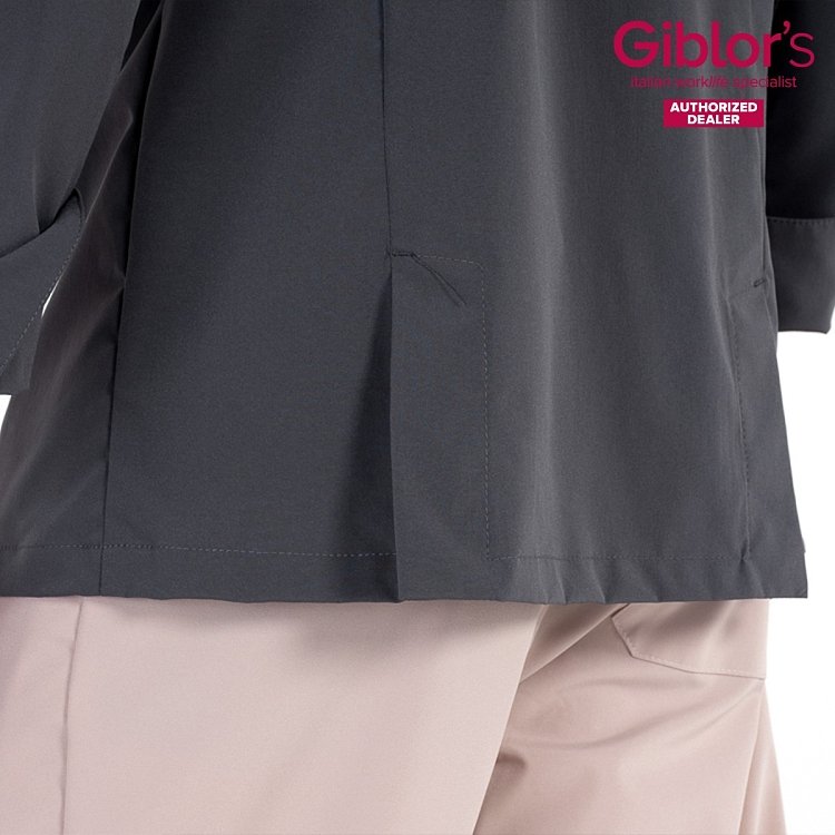 Αντιβακτηριακό Σακάκι Σεφ Lauro G-TECH PRO Slim Fit Γκρι 25P08G429-119