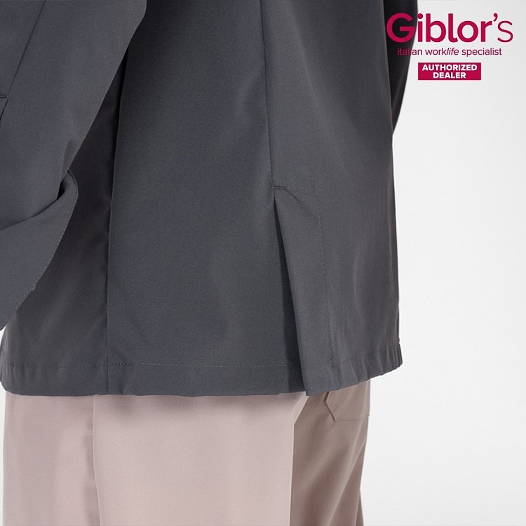 Αντιβακτηριακό Σακάκι Σεφ Lauro G-TECH PRO Slim Fit Γκρι 25P08G429-119