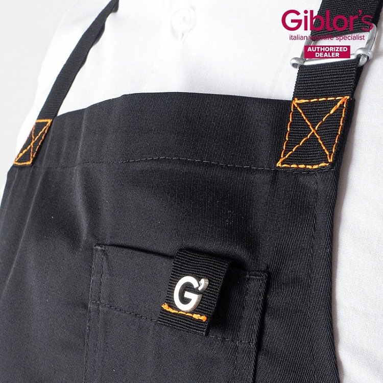 Unisex Ποδιά Barista Jersey One Size Μαύρη