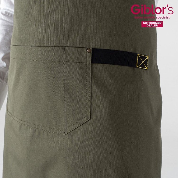 Unisex Ποδιά Barista Jersey One Size Χακί 22P01H313-102