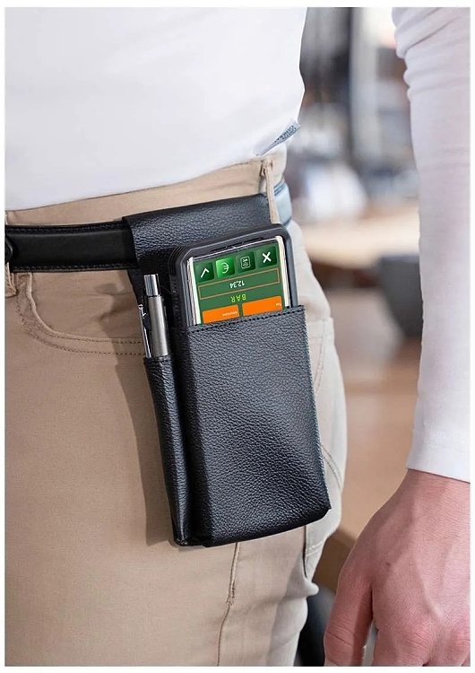 Συνθετική θήκη σερβιτόρου για PDA 10x20 cm