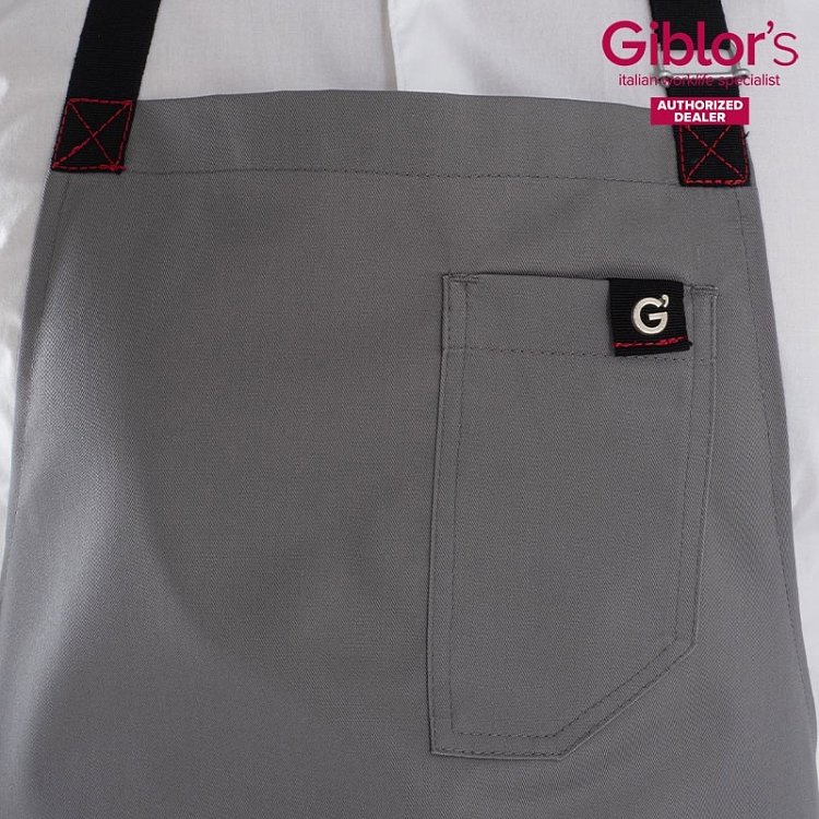 Unisex Ποδιά Barista Jersey One Size Γκρι 22P01H313-019