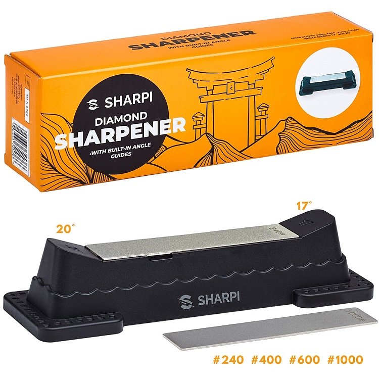 Διαμαντένια Ακονιστική Συσκευή SHARPI 240/400/600/1000 με Οδηγό Γωνίας 17° & 20°