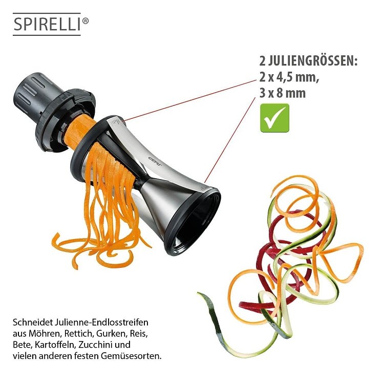 Κόφτης Σπιράλ Λαχανικών SPIRELLI XL