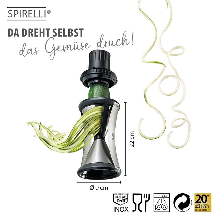 Κόφτης Σπιράλ Λαχανικών SPIRELLI XL