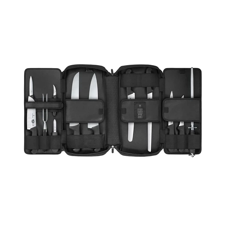 Folder Compact Set Σετ Επαγγελματικών Μαχαιριών & Εργαλείων 16 Τεμαχίων με Θήκη Μεταφοράς