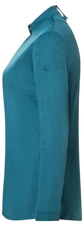Avantgarde Γυναικείο Σακάκι Σεφ Μακρυμάνικο Πετρόλ Slim Fit