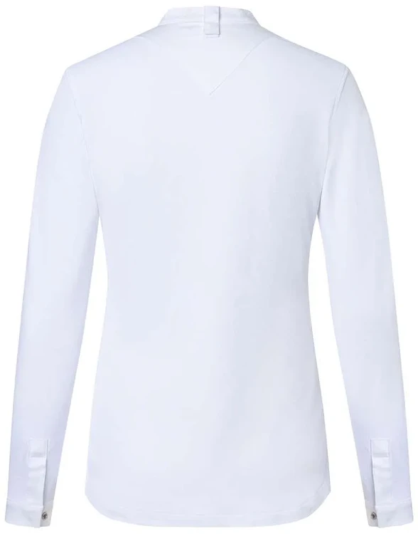 Avantgarde Γυναικείο Σακάκι Σεφ Μακρυμάνικο Λευκό Slim Fit