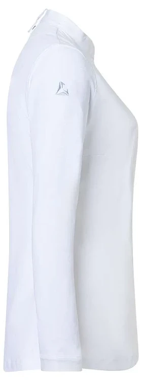 Avantgarde Γυναικείο Σακάκι Σεφ Μακρυμάνικο Λευκό Slim Fit