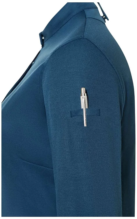 Avantgarde Γυναικείο Σακάκι Σεφ Μακρυμάνικο Μπλε Slim Fit