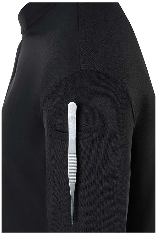 Avantgarde Σακάκι Σεφ Μακρυμάνικο Μαύρο Slim Fit