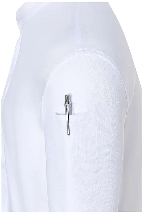Avantgarde Σακάκι Σεφ Μακρυμάνικο Λευκό Slim Fit