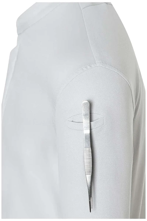 Avantgarde Σακάκι Σεφ Μακρυμάνικο Γκρι Slim Fit