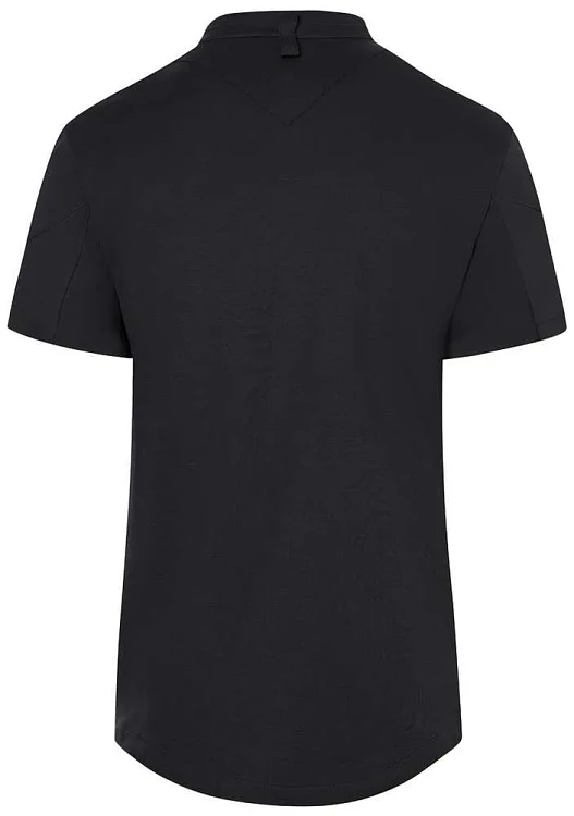 Avantgarde Σακάκι Σεφ Κοντομάνικο Μαύρο Slim Fit