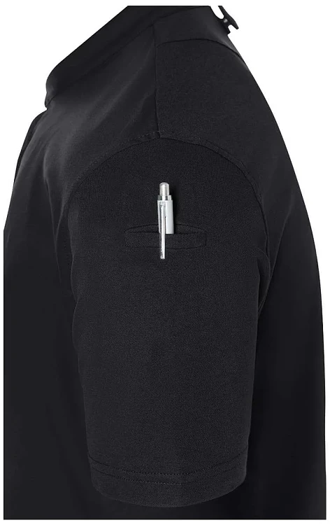 Avantgarde Σακάκι Σεφ Κοντομάνικο Μαύρο Slim Fit
