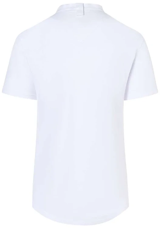 Avantgarde Σακάκι Σεφ Κοντομάνικο Λευκό Slim Fit