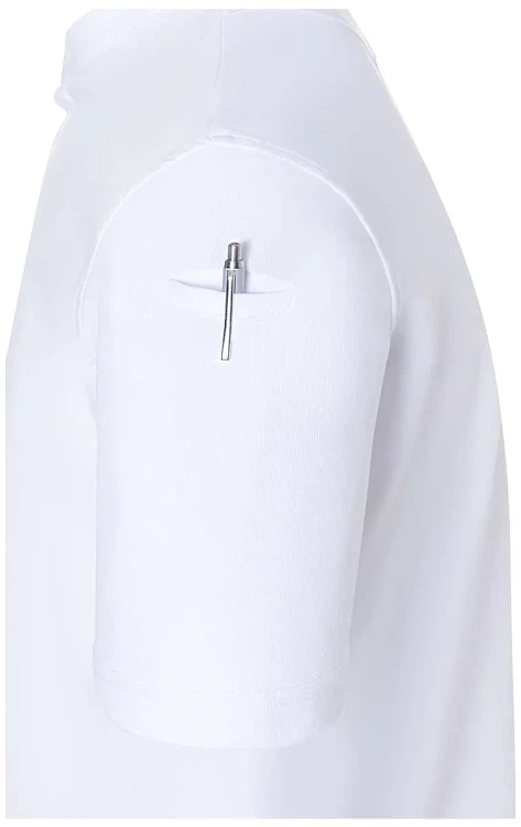 Avantgarde Σακάκι Σεφ Κοντομάνικο Λευκό Slim Fit