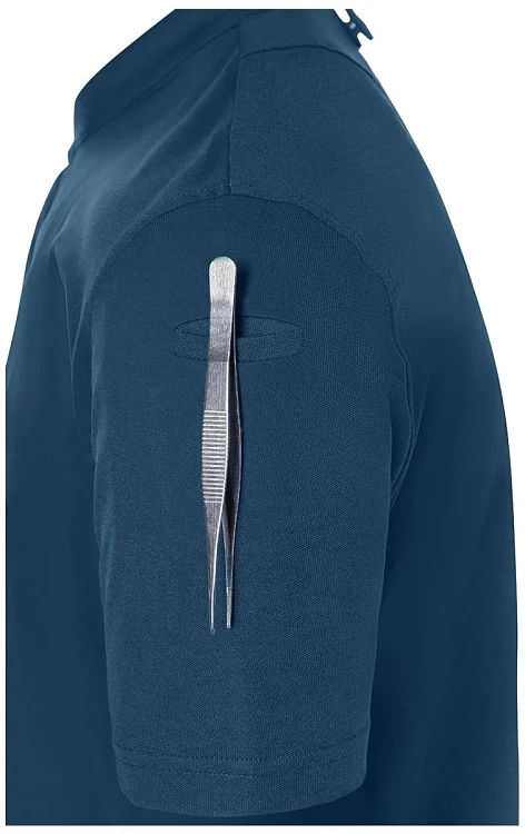 Avantgarde Σακάκι Σεφ Κοντομάνικο Μπλε Slim Fit