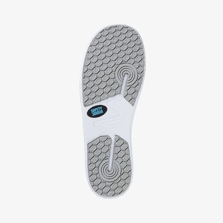 Safety Jogger Αντιολισθητικό Αθλητικό Παπούτσι Εργασίας ESD Λευκό