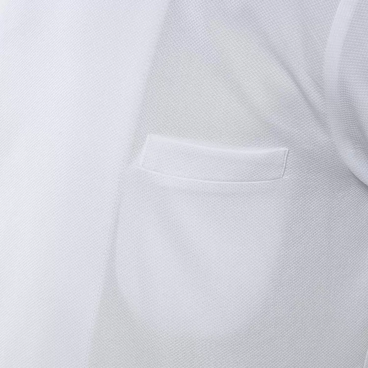 Σακάκι Σεφ Steven Λευκό Slim Fit - 100% Βαμβακερό Piquet No Iron
